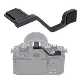 JJC Metal Thumb Up Grip Thumb Rest for Nikon Zf Z f Camera, Hot Shoe Mount Stand Thumb Support for Stable and Safe Hand Hold, with Anti-Scratch Silicone Pad, Not Affect The Use of Camera Buttons