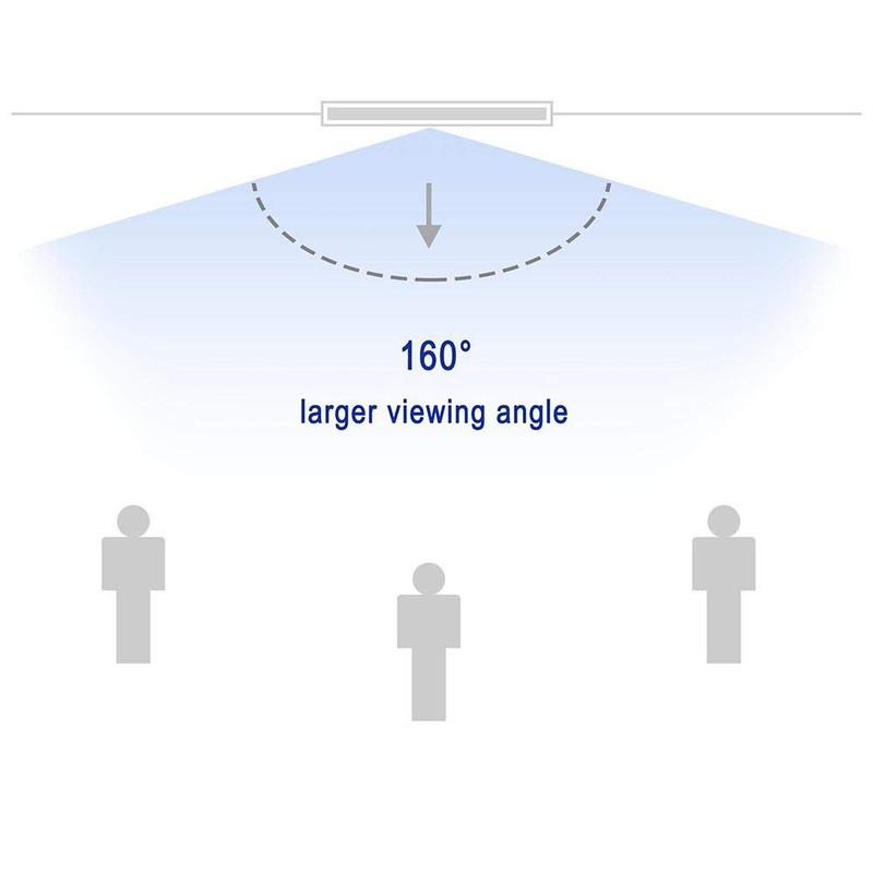 Kshioe Motorized Projector Screen with Remote Control, No Wrinkles, Without