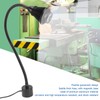 7W LED Machine Work Lamp with Magnetic Base Aluminum Gooseneck