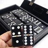 Bucher&Rossini Dominoes Set Double 6 - Classic Black Domino's Game