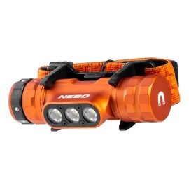 Linterna Frontal De Cabeza Nebo Master Series Hl1000 Blanco Naranja