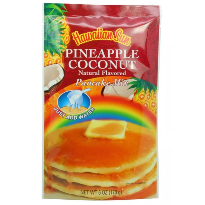Hawaiian Sun 5 Flavor Pack Assorted Pancake Mix