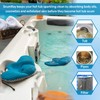 ScumRay Twin Pack Hot Tub Scum Absorber - Reusable Spa