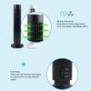 Tower Fan, Small Stand Up Desk Fan with 2 Speeds,