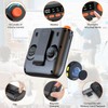 Wireless Voice Amplifier with Wireless Lavalier Microphone,Portable Speaker Megaphone with