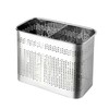 Stainless Steel Cutlery Utensil Holder (Medium Square) Chopsticks Holder for