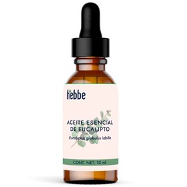 Hebbe - Aceite Esencial de Eucalipto 100% Puro, Calmante y Antibacteriano, 10 ml