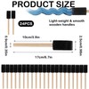 24 Pcs Sponge Brush,1 Inch Foam Brush, Sponge Paint Brushes,