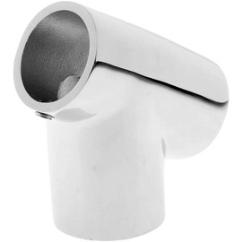 POFET 316 Marine-Grade Stainless Steel 60 Degree Boat Hand Rail Tee Fitting Hardware (7/8 inch/22mm)