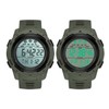 군대시계 LED 방수 스톱워치 전자시계 스티앙 그린 (WDC904B) Military Watch LED Waterproof Stopwatch Electronic Watch Stiang Green (WDC904B)