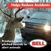 BELL Automotive 22-1-01000-8 Deer Warning Black, Helps Reduce Accidents, Alert