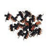 20pcs Slide Switch 2.5mm 0.3A 5V Black DIY