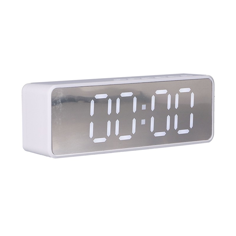 EG-010 Bluetooth Clock Speaker with LED Mirror Portable Drop Proof
