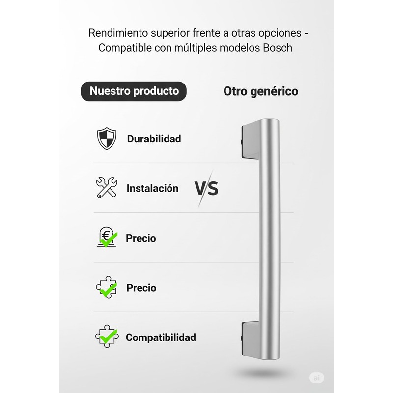 Dreyma Bosch KGS43123/01 Fridge Door Handle 36 cm C.O. 498031