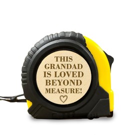 Red Ocean Engraved Tape Measure Gift For Grandad Birthday Christmas Grandad Gift Ideas Novelty Tool Gift From Grandchildren Grandparent Gifts