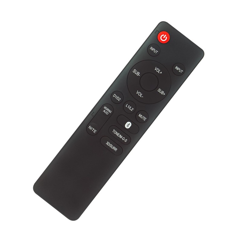 HSB40B16 Replaced Remote Control -ALLIMITY- Compatible with Hitachi Bluetooth Soundbar