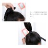 Ponytail Wig, Curly Hair Wig, Children's Wig, Ribbon, Children's Wig,