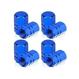 Aluminum Valve Caps With Sport Pattern For Motorcycles, Cars, And Other Vehicles, Available In 8 Pieces, First Launched In 2025.