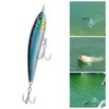 Sinking Pencil Fish Lure Hard Bait 3D Eyes with Hook