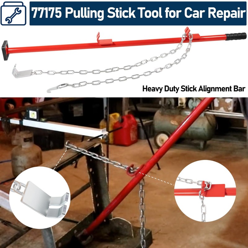 77175 Pulling Stick Tool for Car Repair (52" Long), Auto