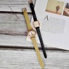 BISONSTRAP Leather Watch Straps, Soft Replacement Bands with Polished Buckle,10mm,