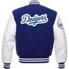 A-star plus Los ange les dodgers bule and white letterman
