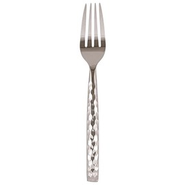 10 Strawberry Street Hammer forged Dinner fork, Set of 6, Stainless Steel