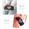 ELEGANCE-E Glasses Case, Glasses Case, Sunglasses Case, Soft, Slim, Stylish,