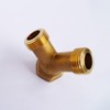 Rustproof Brass Y Piece Plug Thread Tap Adapter High Pressure