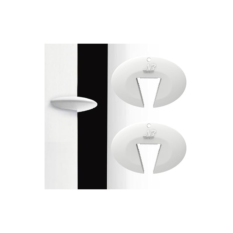 Neobay Protector de Puerta contra Pellizcos y Tope para Puertas,