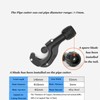 Decohomeforu 2 Pcs Tube Cutter Set, Aluminum Alloy Pipe Cutter