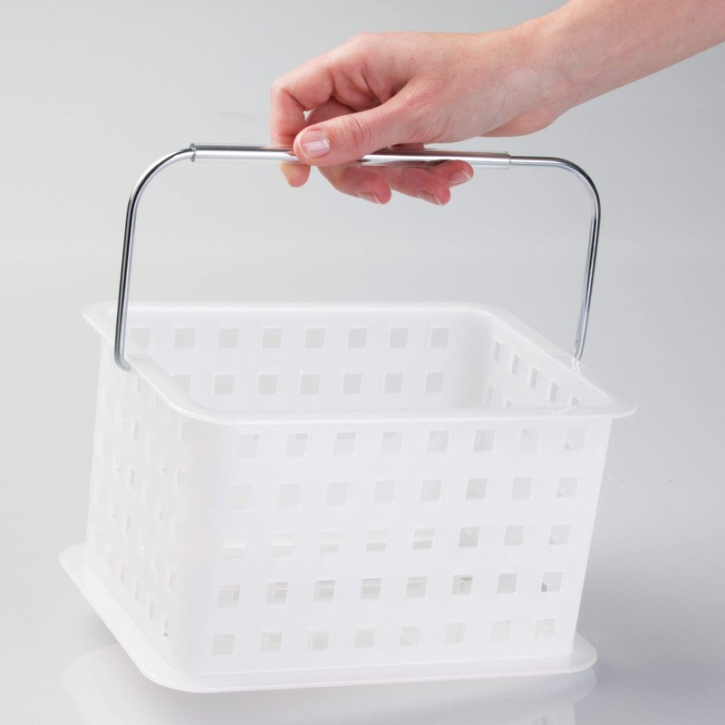 InterDesign Storage Organizer Basket, for Bathroom, Health and Beauty Products