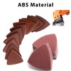 51Pcs Finger Sanding Pads, Hook and Loop Finger Sandpaper for