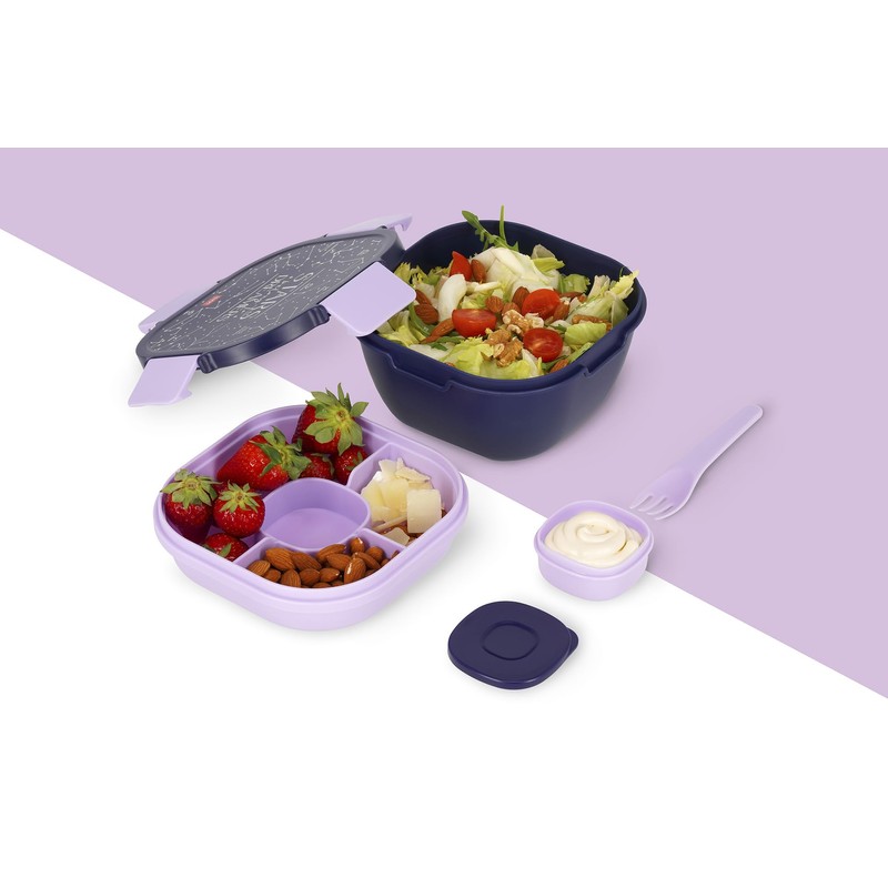Legami - 1 Fork & 1 Spice Jar Included Airtight