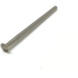 Knife Edge Cut Lentil Burs Channel Setting Burr 3/32" Shank for Jewelry, Art, Hobby and Craft 4.2mm 1PC Made in Switzerland