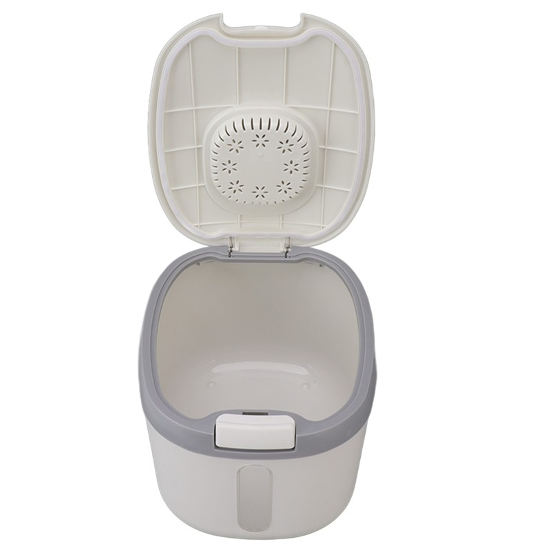 Rice Container Bug Proof Odorless Airtight Rice Box with Clear