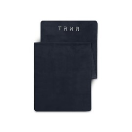 TRNR Trainer Yoga Towel, Microfiber, Anti-slip, Hot Yoga, Lightweight, Quick Drying, Hand Towel, Pilates / Midnight