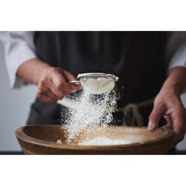 HIC Fine Mesh Strainer Set, 18/8 Stainless Steel, 3.75-Inch