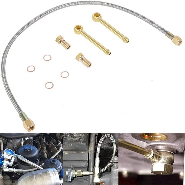 CASTNOO Fuel Line Crossover Injector Saver Kit Compatible for 2010