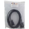 YCS Basics Black 10 Foot DB9 9 Pin Serial /
