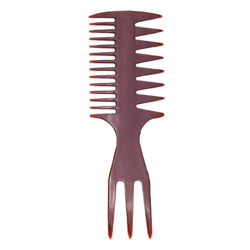 POFET 5 Pcs Professional Styling Comb Retro Wide Teeth Hairdressing