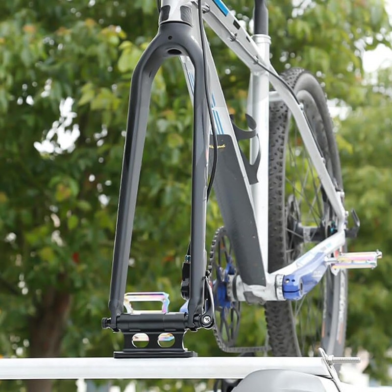 Nicear 2-Pack Bike Fork Bracket - Aluminum Quick Release Thru-Axle