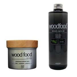 Natural 100% Additive-Free Woodfood Beeswax for Carpentry Cypress Scent (Care Set -5%)