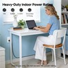 [UL Listed] Cable Matters 2-Pack Low Profile Flat Plug Extension