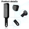 3 Pack Barber Combs - Blending, Fine Tooth Styling, Heat