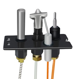 zuviuviz New 4021-737 Propane Gas Fireplace Assembly Compatible with Heat-n-Glo, Quadrafire, Heatilator, Propane Gas Pilot Assembly 485-511A Replacement Parts with Thermocouple, Thermopile