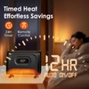 Air Choice Infrared Space Heater with Attachable Feet, 1500W Wall