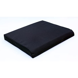 Karman Deluxe Foam Wheelchair Cushion, Black, 20"x16"x2"