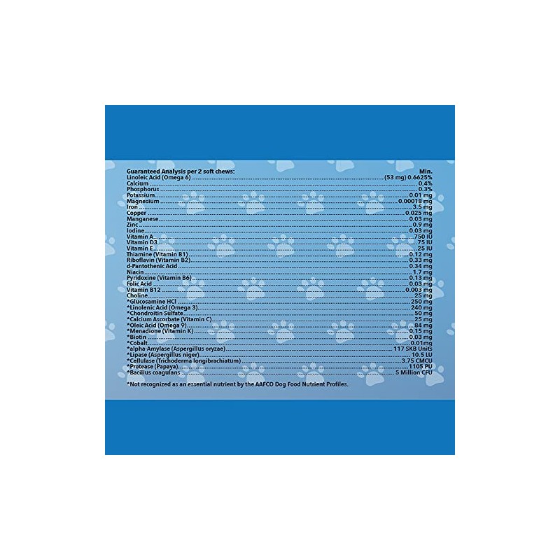 Calm Coat Complete MultiVitamin All-in-One Soft Chews 60 Count