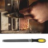 8in Flat Mill File, T12 Carbon Steel Metal Rectangular File